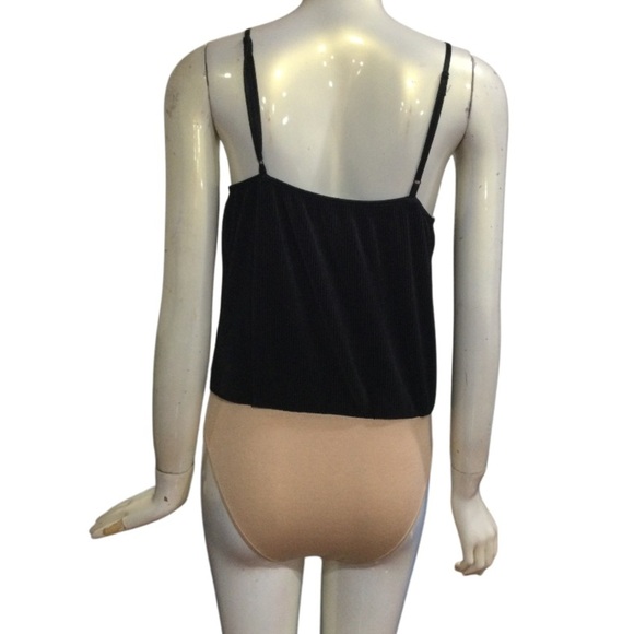 WAYF Surplice Ribbed Cami Bodysuit - Picture 3 of 6
